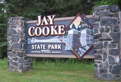 Click on image to be directed to Jay Cooke State Park website